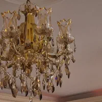 دو عدد لوستر ست همراه با جار (کنارسالنی)|لوستر و چراغ آویز|تهران, نیروی هوایی (پیروزی)|دیوار