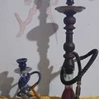 قلیون سرخ دار