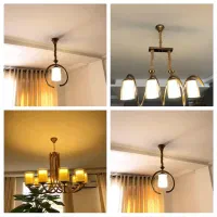 تعدادی لوستر لهستانی در حد نو