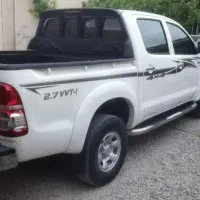 تویوتا هایلوکس مدل ۲۰۱۰ فیس ۲۰۱۲/پلاک منطقه