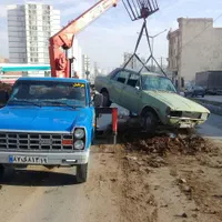 جرثقیل نیسانی و سبد بالابر زانیار