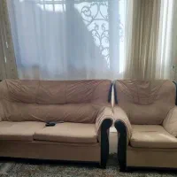 مبل راحتی کارکرده ۸ نفره|مبلمان خانگی و میز عسلی|مشهد, ولیعصر (شهرک غرب)|دیوار