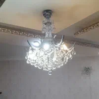 ۳عدد لوستر لوکس برنزی|لوستر و چراغ آویز|اردبیل, |دیوار