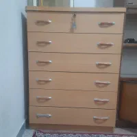 دوعدد دراور ریلی و کشویی 6 کشو