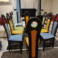 8 عدد صندلی نهارخوری