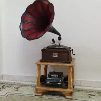 گرامافون هندلی گرام کلمبیا انگلیسی قدیمی