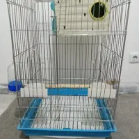قفس کاسکویی بزرگ و کوچک با لانه و لوازم