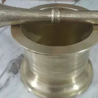 هاونگ برنجی برنز به وزن ۵کیلو ۳۰۰ سالم در حد نو