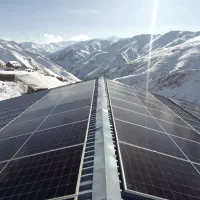 پنل خورشیدی/برق خورشیدی/تامین برق