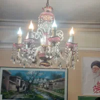 لوستر کریستالی ترک و آویزی