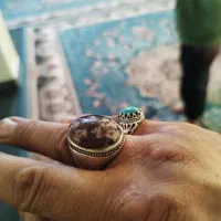 انگشتر زبرجد نیشابور شجر وشرف شمس|جواهرات|لنگرود, |دیوار