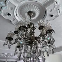 لوستر ۶شاخه ۱۲شعله|لوستر و چراغ آویز|شاهرود, |دیوار