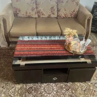 فروش مبل هفت نفره و میز وسط|مبلمان خانگی و میز عسلی|نشتارود, |دیوار