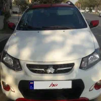 کوئیک R مدل ۱۴۰۰ سفید قرمز(بسیارتمیز بی رنگ)