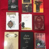 72 جلد کتاب رمان، زبان انگلیسی، نمایشنامه، شعر|کتاب و مجله ادبی|تهران, نصرت|دیوار