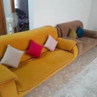 فروش یک دست مبل ۷ نفره|مبلمان خانگی و میز عسلی|رشت, لاکان|دیوار