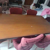 میز غذاخوری شش نفره