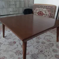 میز عسلی جلومبلی چوبی