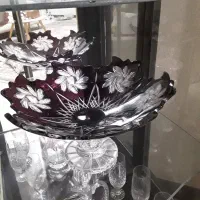 سه عدد کریستال آلپ لهستان نو|ظروف سرو و پذیرایی|تهران, شهرک ولیعصر جنوبی|دیوار