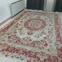 فرش دست بافت تبریز خطیبی رجه ۳۰۵۹۳۰چله پنبه ۲۵ رنگ