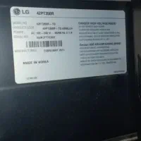 تلوزیون LG 42 ال سی دی پلاسما|تلویزیون و پروژکتور|مشهد, خواجه ربیع|دیوار