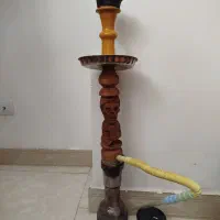 قلیان تنه چوبی