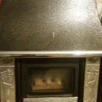 بخاری گازی طرح شومینه