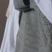 شومیز مانتویی سدری رنگ  نخ بسیار خنک نو
