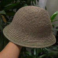 کلاه دستباف رافیا|لباس|کیش, |دیوار