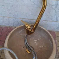 شیر روشویی با سنگش