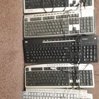 کیبورد کامپیوتر. سالم و درحدنو