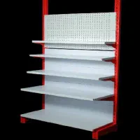 ویترین، سوپری قرمز وکفی سفید و قفسه ی آسان نصب|فروشگاه و مغازه|آباده, |دیوار