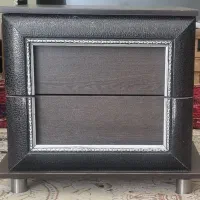 تخت فلزی و تشک طبی و پاتختی|تخت و سرویس خواب|شیراز, شهرک گلستان|دیوار