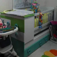 سرویس تخت و کمد کودک و نوجوان|تخت و سرویس خواب|شاهینشهر, عطار|دیوار