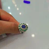 انگشتر هفت جواهر نقره...|جواهرات|مشهد, طلاب|دیوار