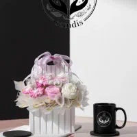 دسته گل شمع