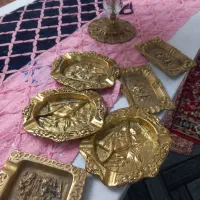 .وسایل برنج قدان.جای زیرسیکار میوه خوری|ظروف سرو و پذیرایی|اهر, |دیوار