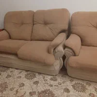 کاناپه نیم ست با میز جک دار