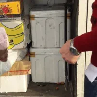 یخچال یونولیتی یافیبری بزرگ وسالم|ظروف نگهدارنده، پلاستیکی، یک‌بارمصرف|رباط‌کریم, رباط‌کریم|دیوار