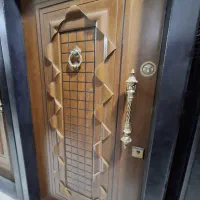 درب ضدسرقت روکش راش و فلزی|مصالح و تجهیزات ساختمان|زنجان, |دیوار