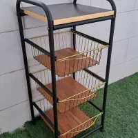جا پیازی کشویی ۳ طبقه
