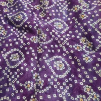 پارچه بنفش ست با شال