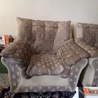 دو دست مبل ۷ نفره با کیفیت-فقط یک شستشو نیاز دارد|مبلمان خانگی و میز عسلی|تهران, فردوسی|دیوار