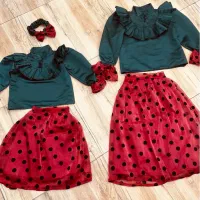 ست لباس یلدایی مادر دختری (بولیز ،دامن)|لباس|گلستان (تهران), |دیوار