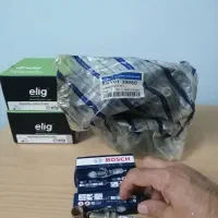 شمع بوش ایریدیوم اصلی و لنت سرامیکی الیگ پراید و.