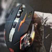 ماوس گیمینگ RGB & Wireless قابل شارژ بی صدا|قطعات و لوازم جانبی رایانه|کرمان, |دیوار