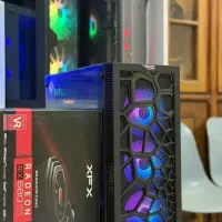 کیس گیمینگ I512400F گرافیک RX580 رم 16 آکبند