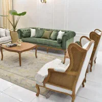 مبل استیل مدل کوئین فرانسوی  /مبل دانا|مبلمان خانگی و میز عسلی|مشهد, پنجتن|دیوار