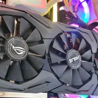 پاور و گرافیک  1070ti rog asus|قطعات و لوازم جانبی رایانه|اصفهان, سعادت‌آباد|دیوار
