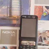 موبایل نوکیا اصل N 73 درحد نو موزیکال سالم با قوطی|موبایل|تبریز, |دیوار